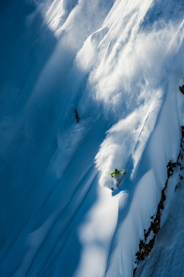 Skiing with rad skiers will help you improve!